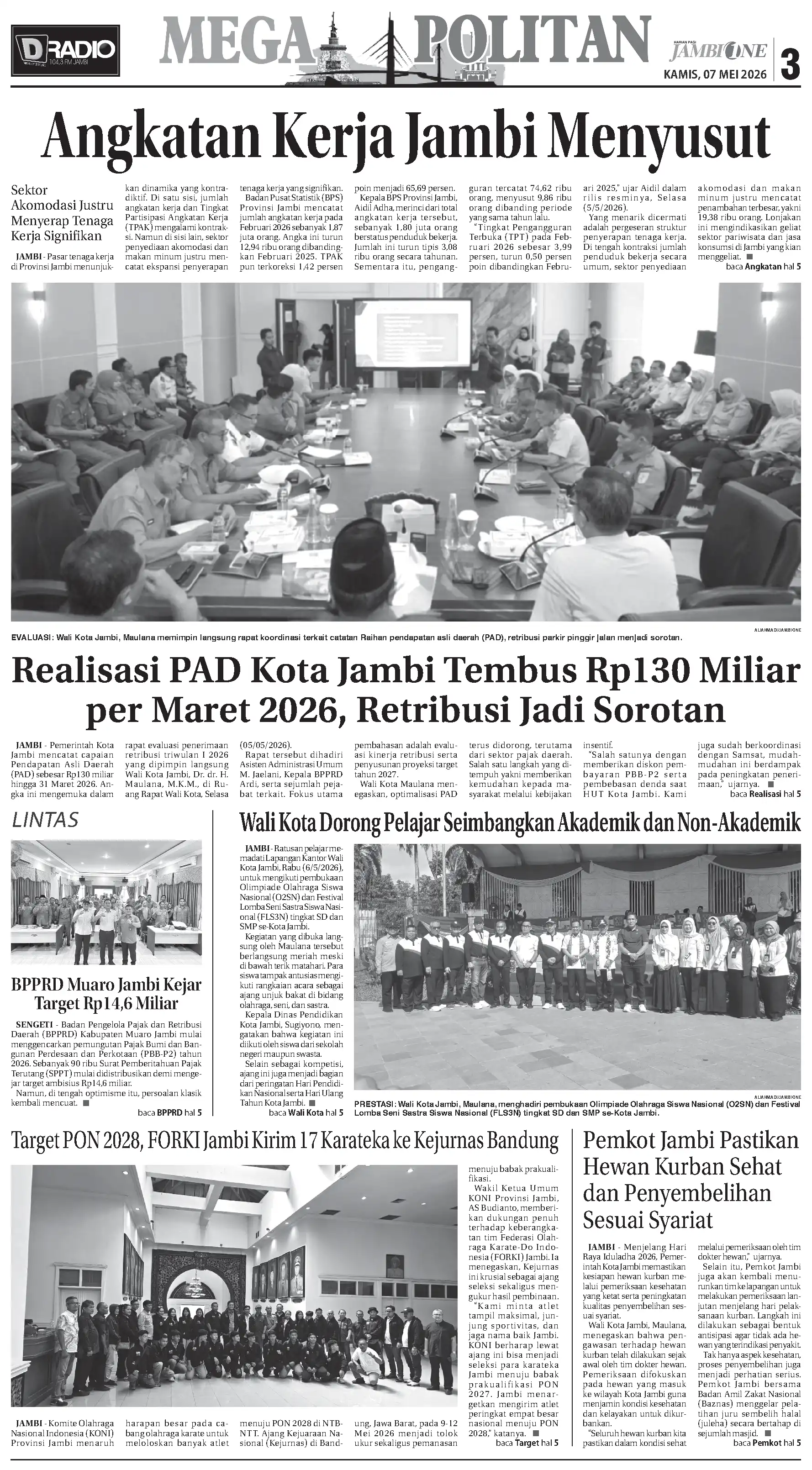 Halaman Koran